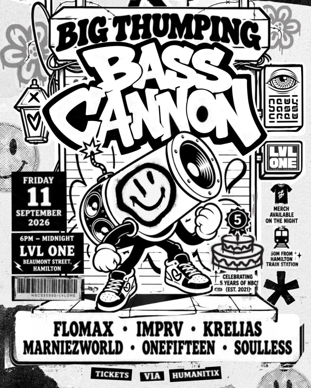 Newy Bass Crew Presents: BIG THUMPING BASS CANNON