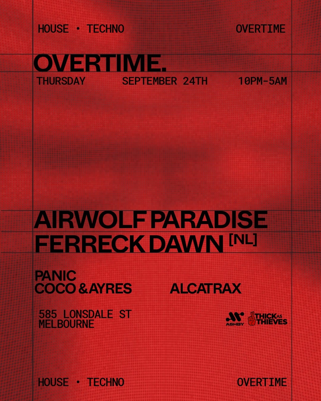 OVERTIME | Airwolf Paradise & Ferreck Dawn (NL)