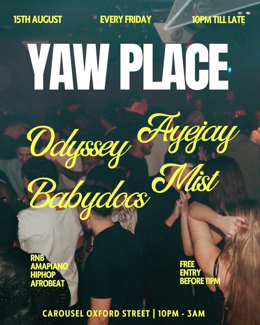YAW PLACE | 14TH JULY