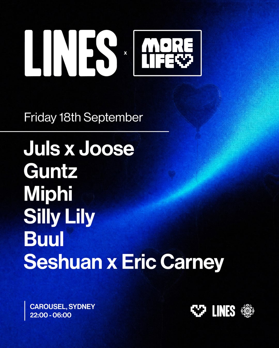 LINES x MORELIFE