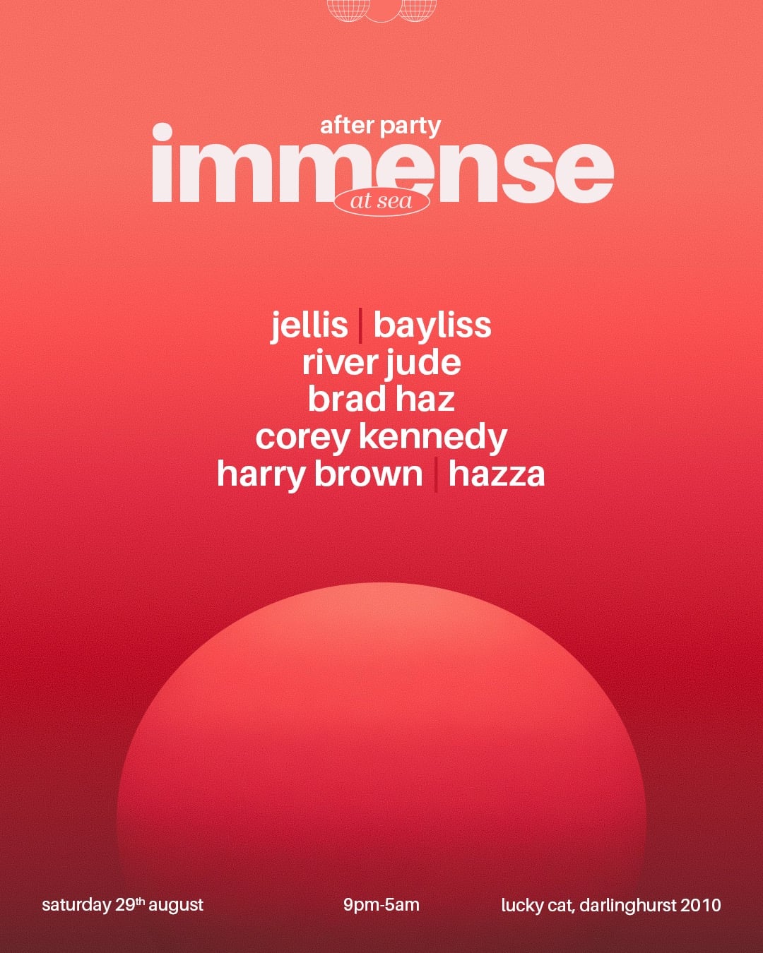 immense @ sea⎮ after party ⎮ lucky cat
