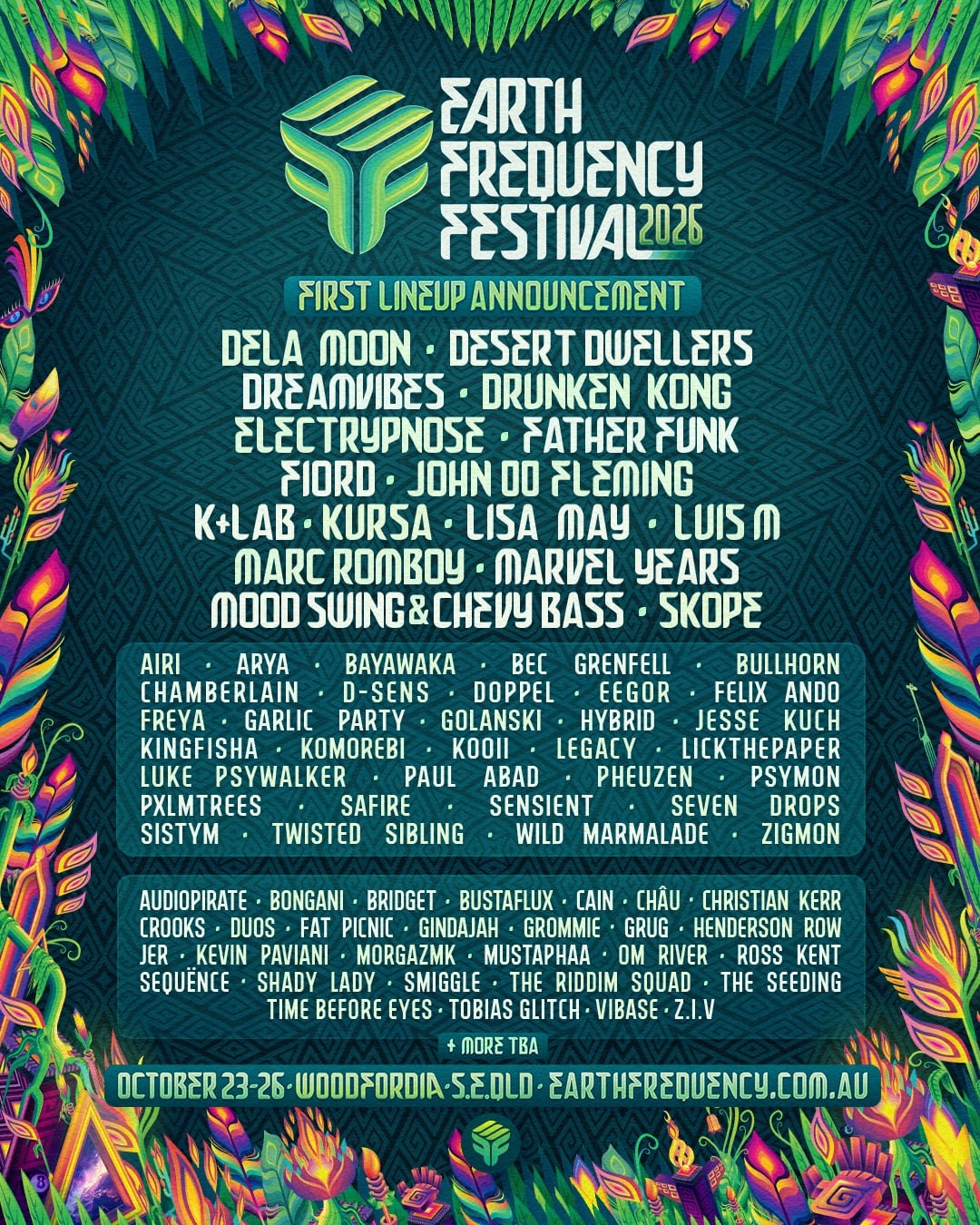 Earth Frequency Festival 2026