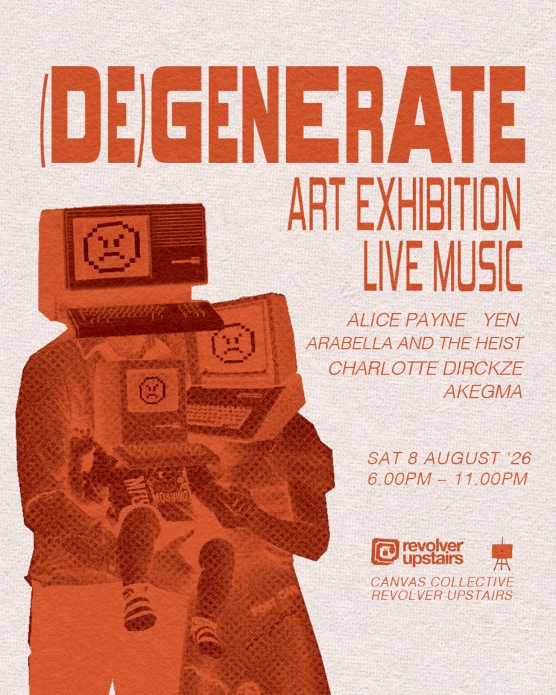 REVOLVER BANDROOM: Canvas Collective — Presents (DE)GENERATE