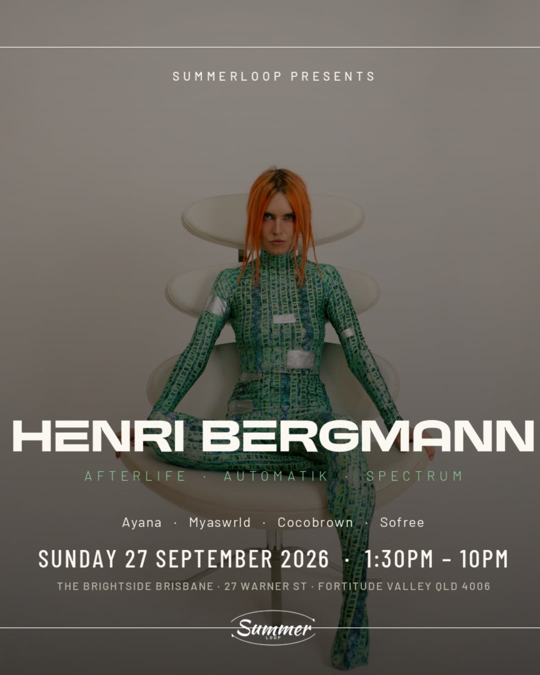 HENRI BERGMANN X BRISBANE 