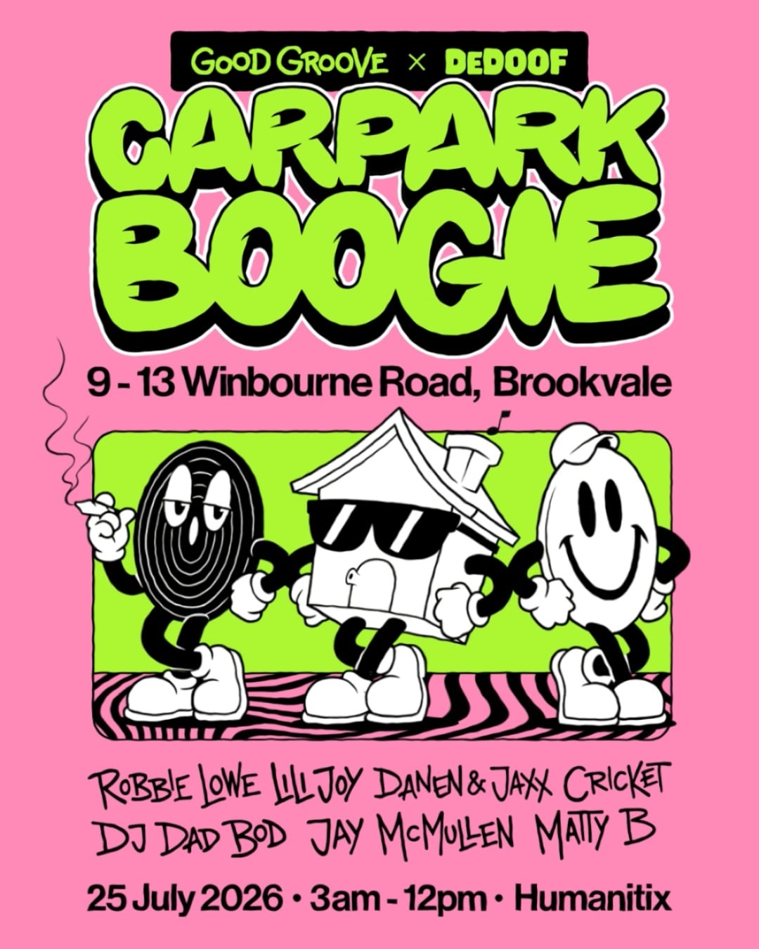 Good Groove X DeDoof CarPark Boogie