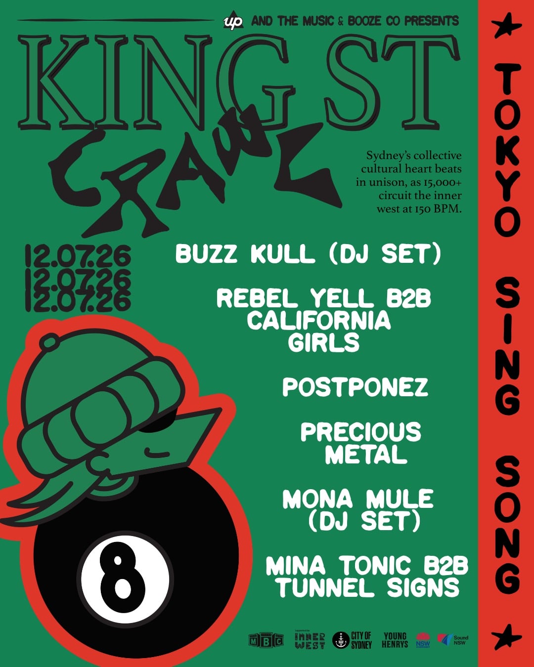 little music party @ King Street Crawl