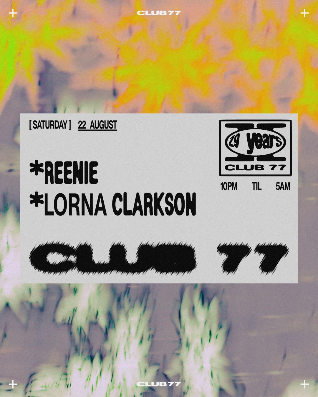 Club 77: Reenie, Lorna Clarkson