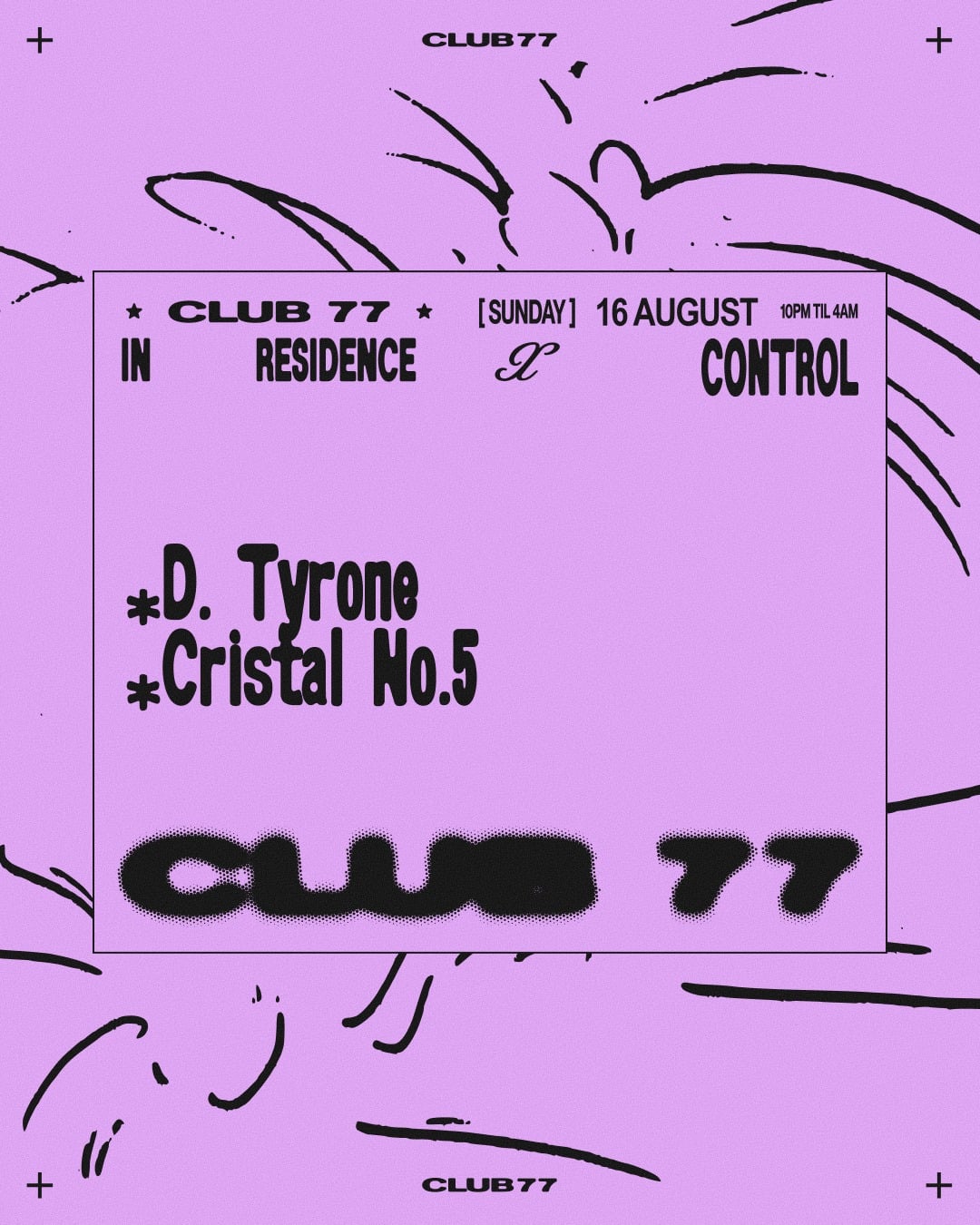 77 x Control: D.Tyrone, Cristal No.5