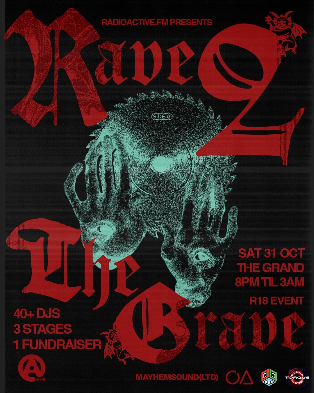 RAVE 2 THE GRAVE Fundraiser