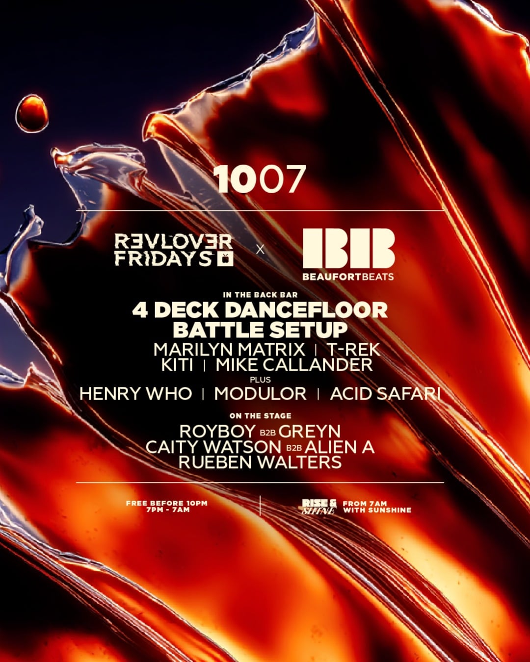 4 Deck Dancefloor Battle Setup — Beaufort Beats x Revolver Fridays