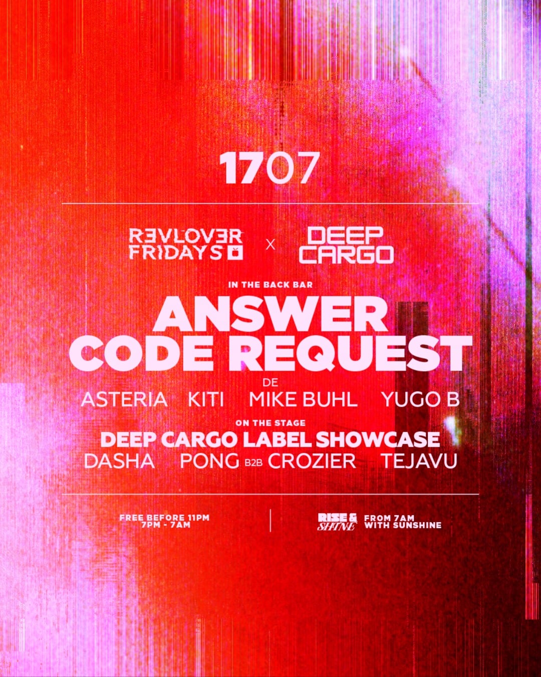 Answer Code Request (DE) — Revolver Fridays & Deep Cargo