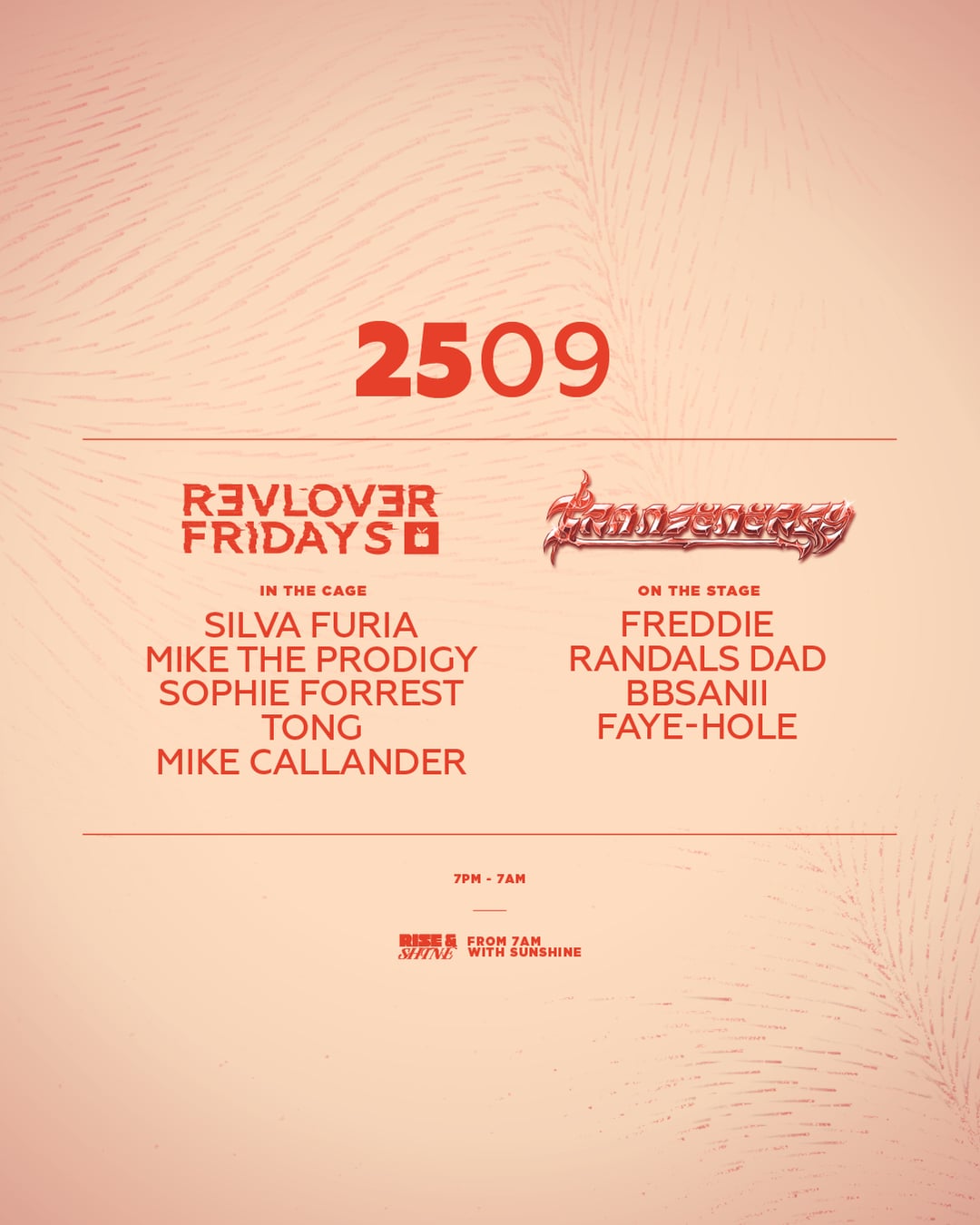 Transenergy x Revolver Fridays