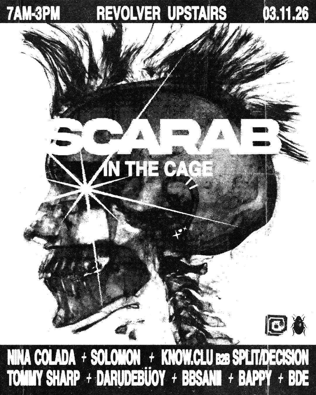 Bozo Pres: Scarab In The Cage — Public Holiday 