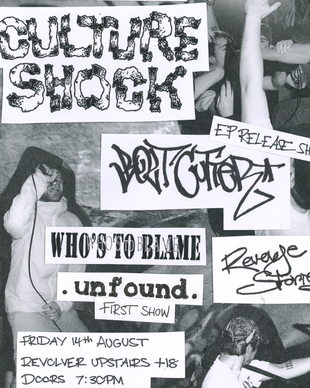 REVOLVER BANDROOM: Fortify Records Presents — Culture Shock x Bolt Cutter