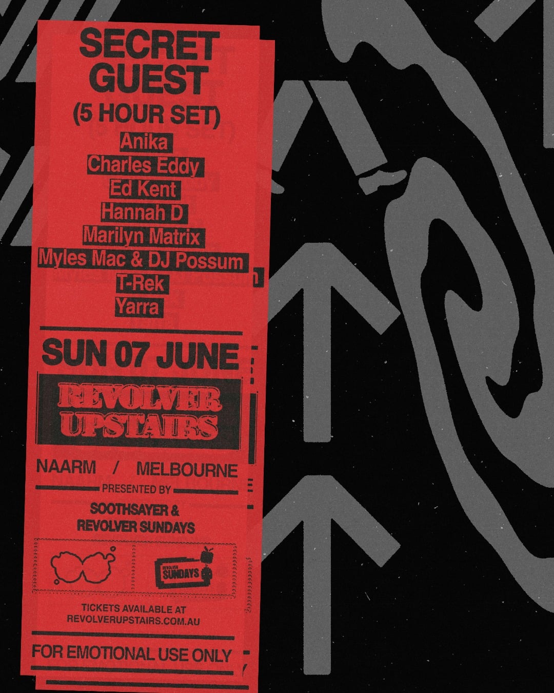 Secret Guest (5 Hour Set) — Soothsayer & Revolver Sundays