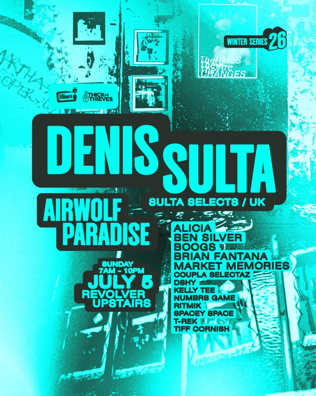 Denis Sulta (UK) | Winter Series pres. by Thick as Thieves (Sold Out)