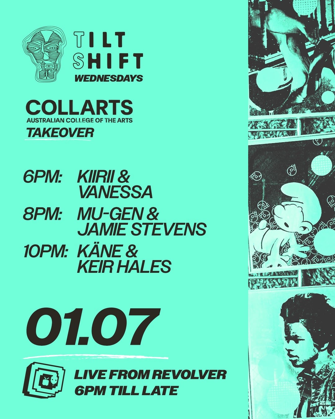 Collarts Takeover — Tilt Shift Wednesdays