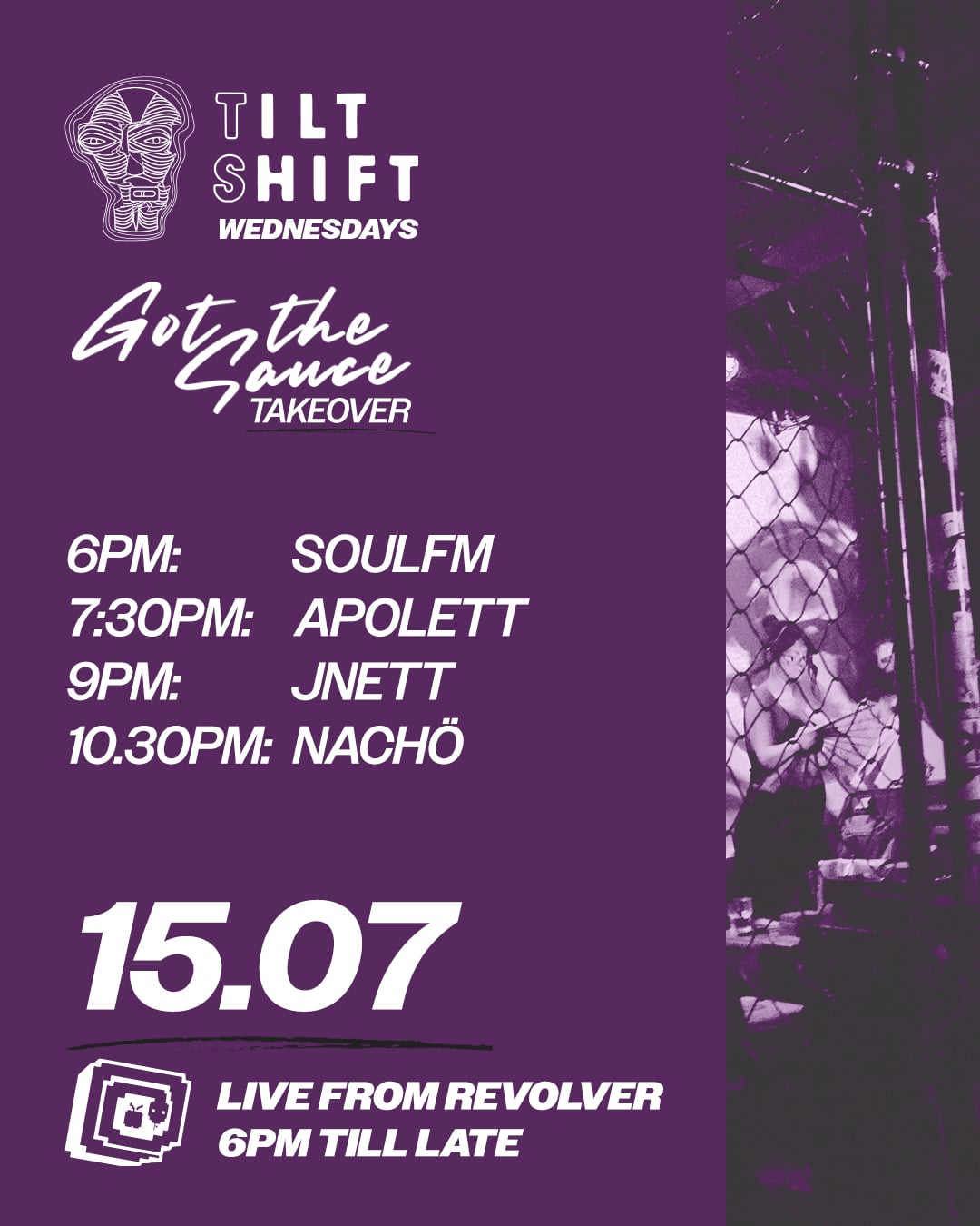 Tilt Got The Sauce Takeover — Tilt Shift Wednesdays