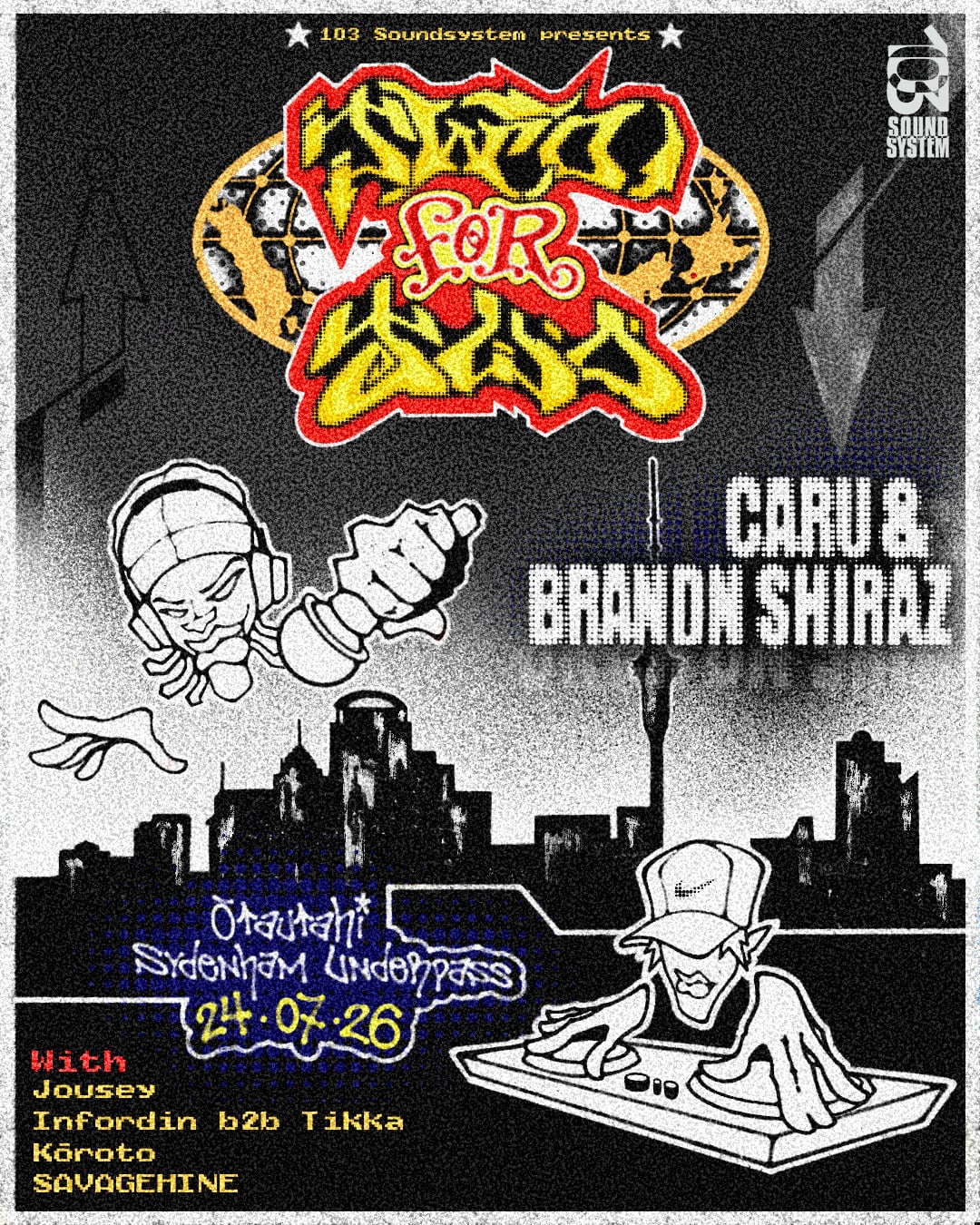 103 Pres: Caru & Brandn Shiraz Two for Two EP Release