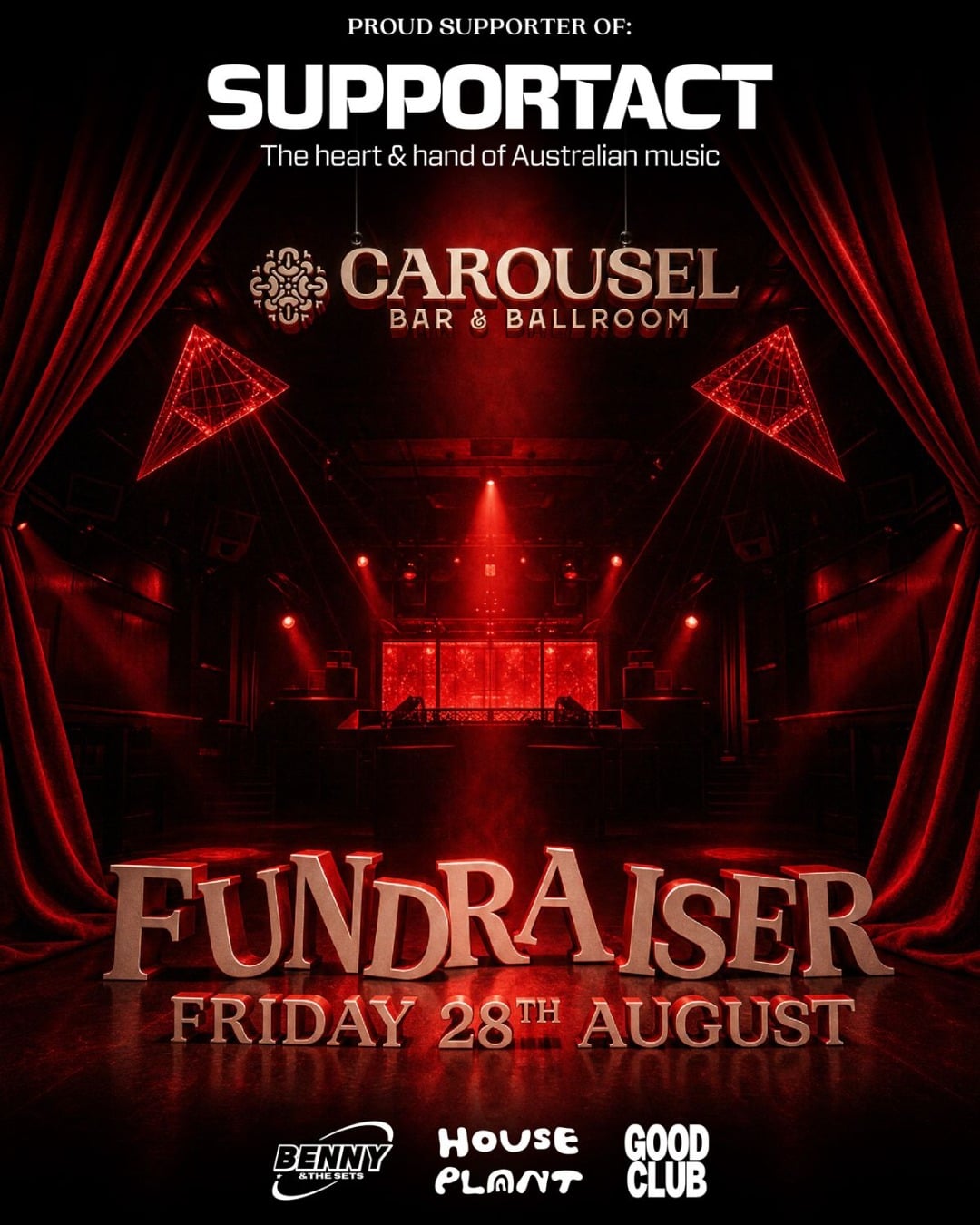 Carousel Fundraiser Supporting Support Act 