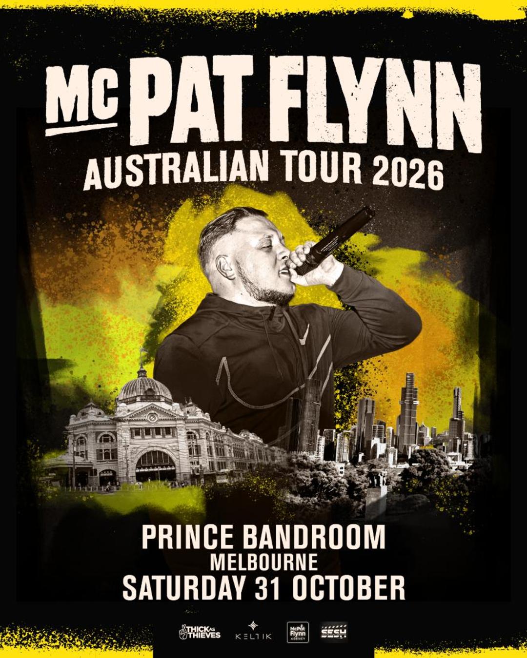 MC PAT FLYNN (IRE) - Prince Bandroom - Sat 31 October