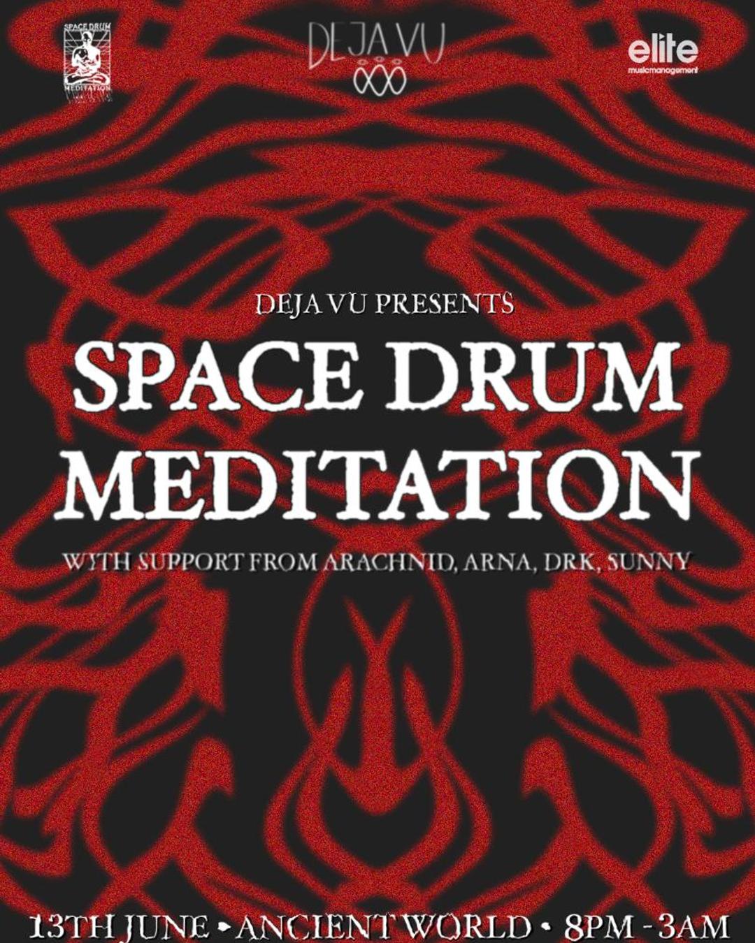 deja vu presents // SPACE DRUM MEDITATION // Techno