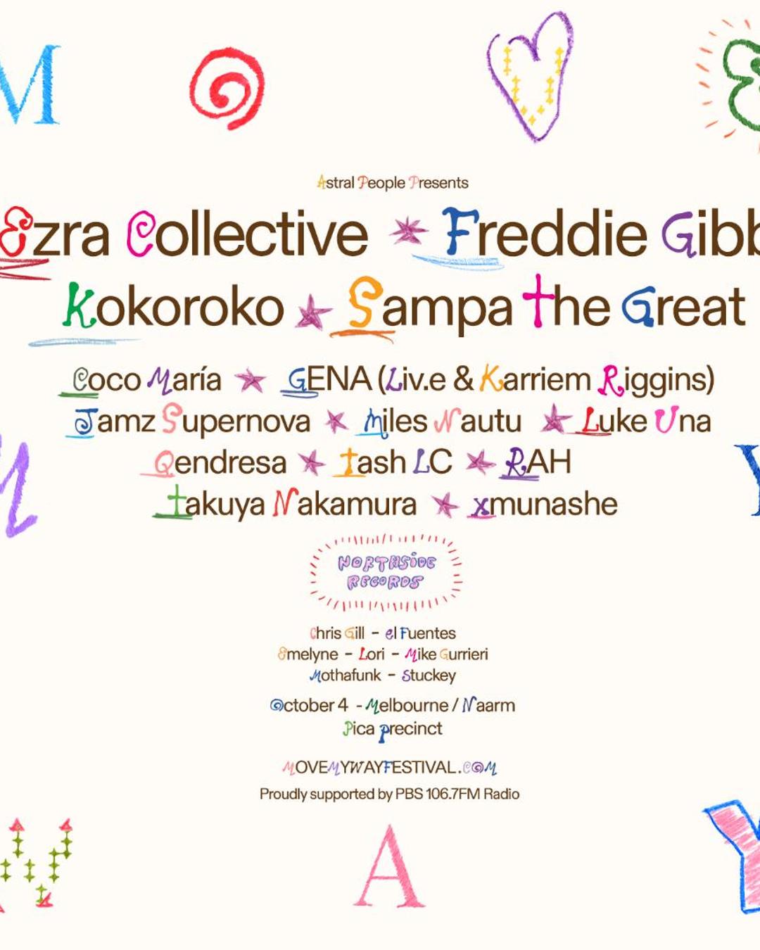 move my way festival / naarm / pica
