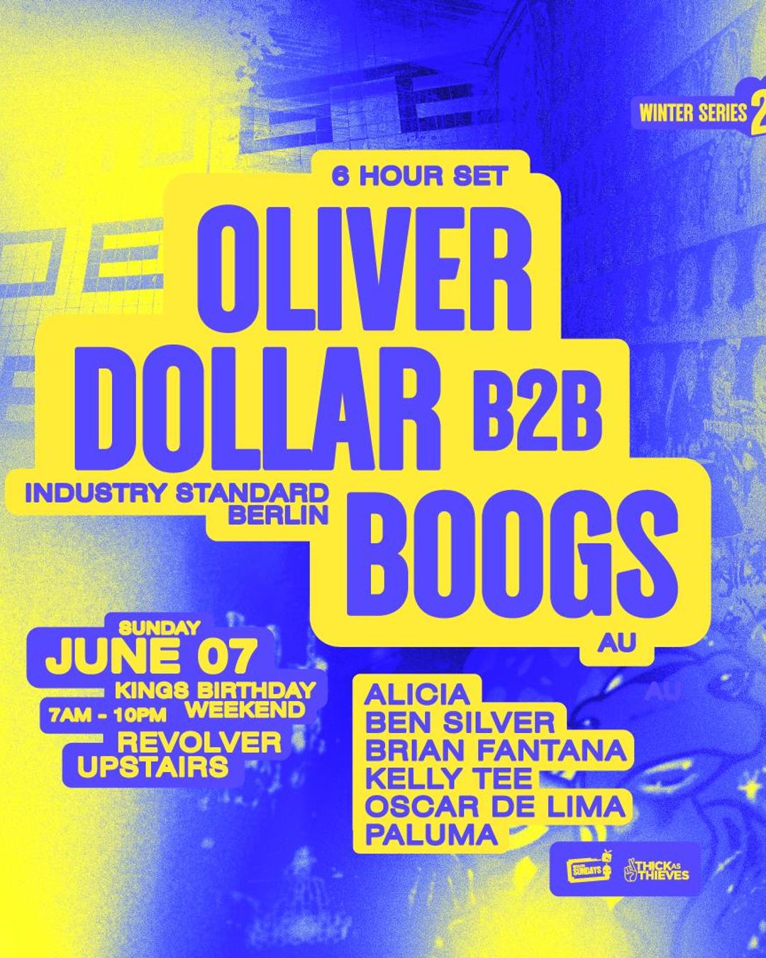 Oliver Dollar B2B Boogs (6 Hour Set) | Winter Series pres. by Thick as Thieves