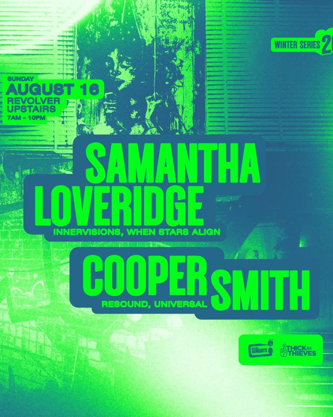 Samantha Loverdige & Cooper Smith | Winter Series pres. by Thick as Thieves