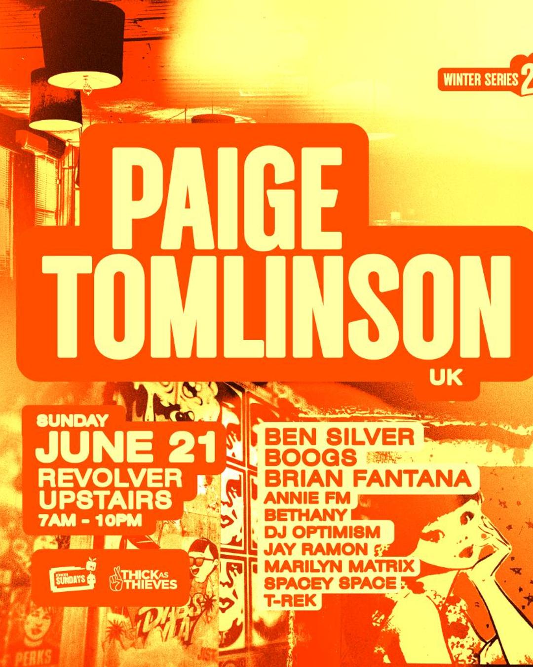 Paige Tomlinson (UK) | Winter Series pres. by Thick as Thieves